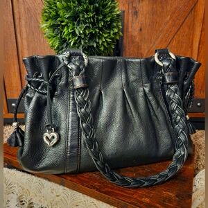 BRIGHTON BRAIDED HOBO BAG